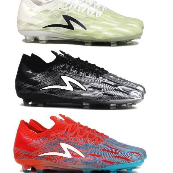 Tidak Diragukan.. Sepatu Bola Specs Accelerator Lightspeed II 2 Elite FG - Flame White Black Origina