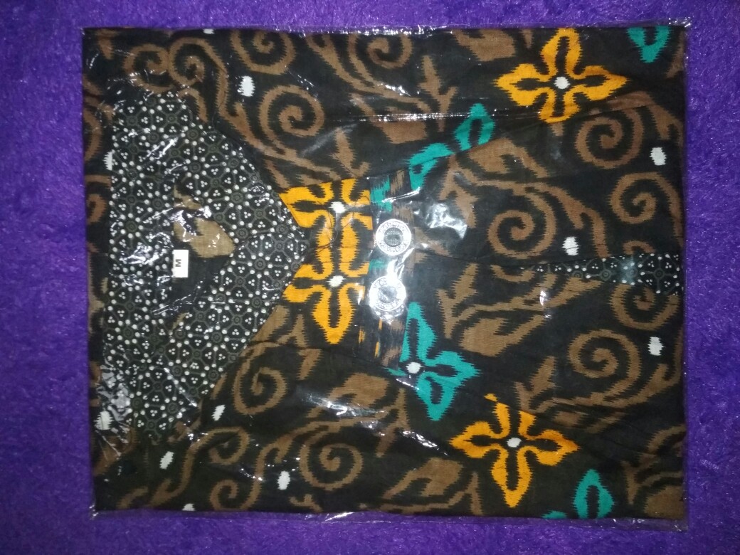 Atasan Batik Dolby Dolbi Dobby Doby Tenun Sutra Tulis Halus Katun Atbm Baron ,sarombit Atasan