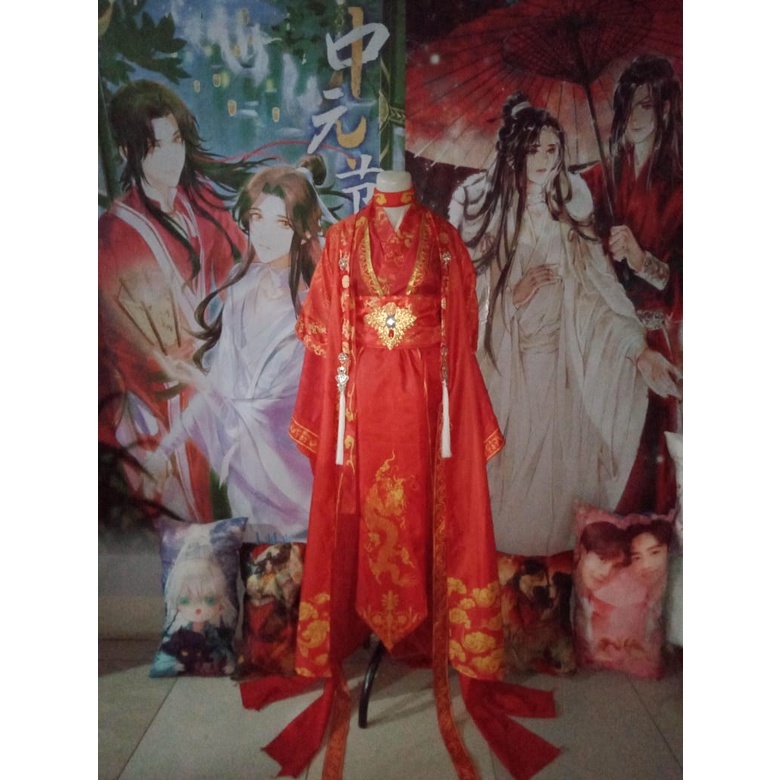 WANGXIAN WEDDING DRESS Lan Wangji Wei Wuxian  Mo Dao Zu Shi Chiness Kostum Cosplay