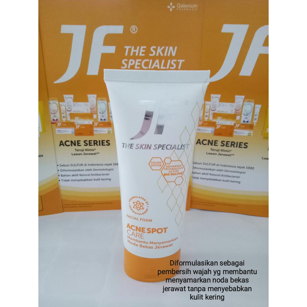 JF Sulfur Acne Spot Care Facial Foam 70gr