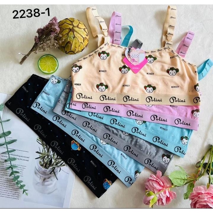 MINISET KATUN BRA ANAK PEREMPUAN SD SMP MINI SET WANITA PUBERTAS TANPA BUSA MURAH