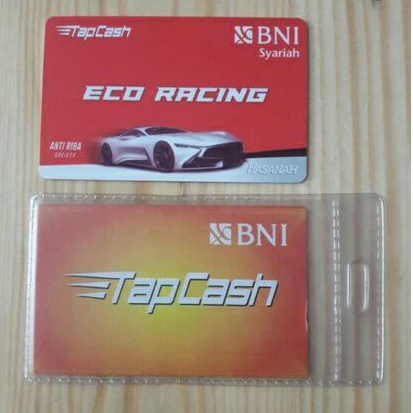 Kartu Tapcash BNI Syariah /Like eMONEY eTOLL Flazz or Brizzi