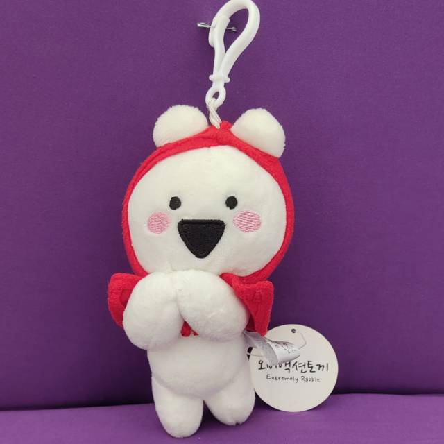 Boneka gantungan kunci Extremely Rabbit