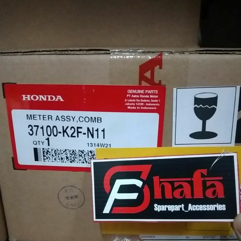 37100K2FN11Meter Assy Scoopy 2021 37100K2FN11 Speedometer  37100-K2F-N11 Speedometer (Meter Assy Com