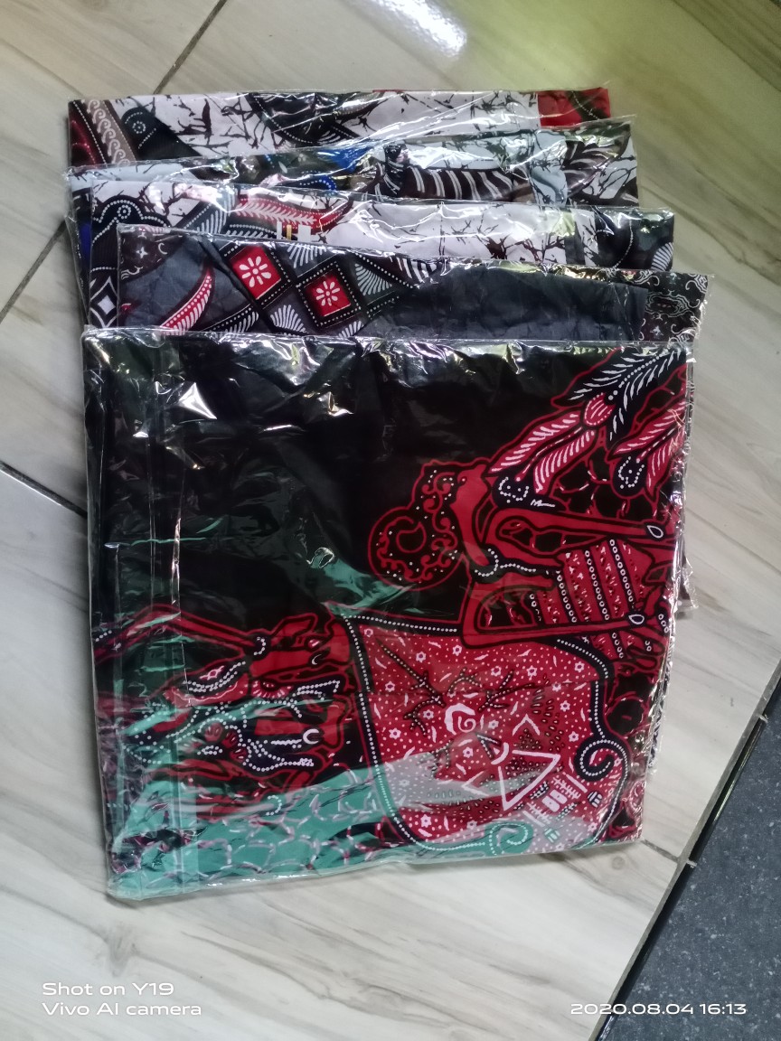Kemeja Hem Batik Pria|batik Pria Atasan Batik|atasan Lengan Pendek|baju Batik Lengan Pendek