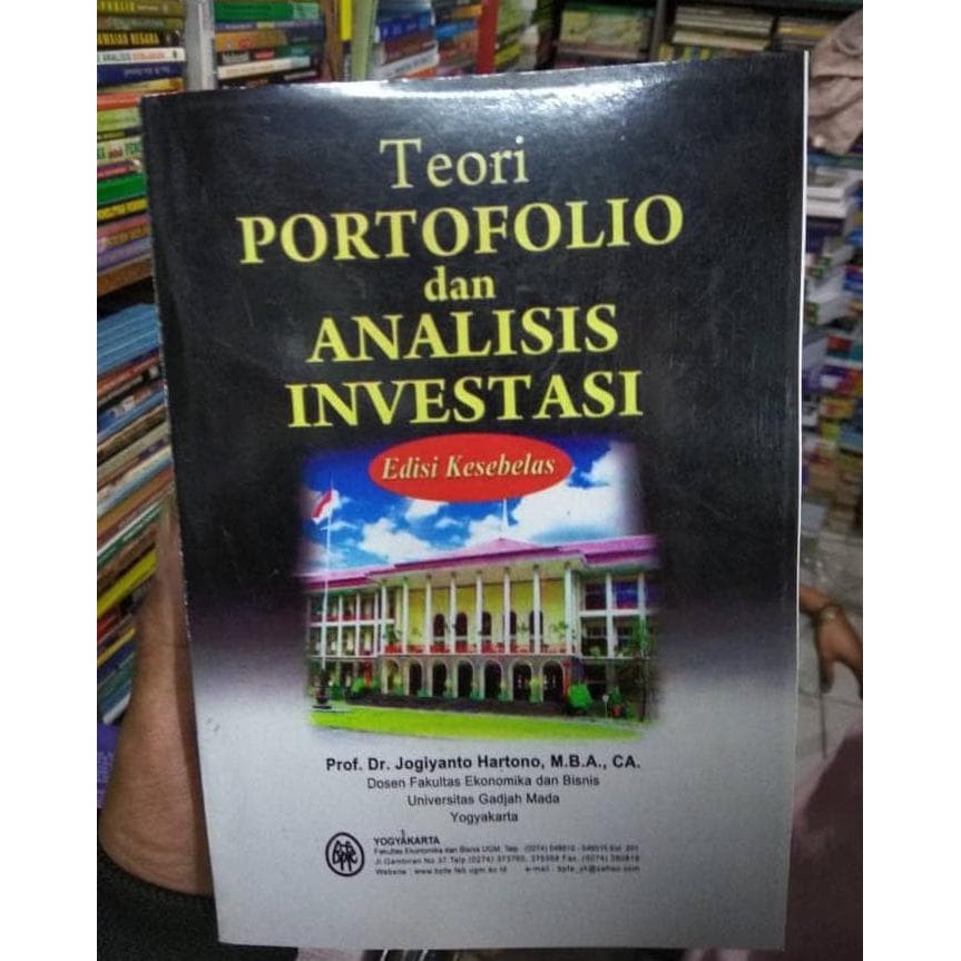 Jual Buku Teori Portofolio Dan Analisis Investasi By Jogiyanto ...