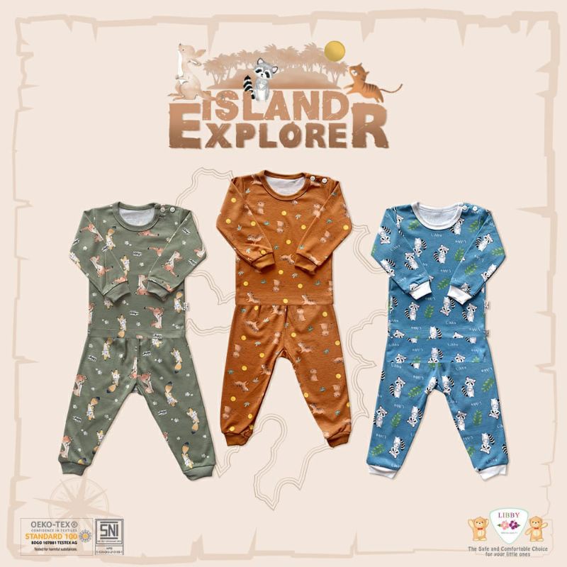 HARGA GROSIR MURAH TERMURAH PIYAMA LIBBY BABY OBLONG TANGAN PANJANG CELANA PANJANG 1PASANG S M L 2L XL XXL BAHAN KATUN COTTON 100% / LIBBY MOTIF TERBARU PIYAMA ANAK BAYI 3BULAN 6BULAN 9BULAN 1TAHUN 2 TAHUN
