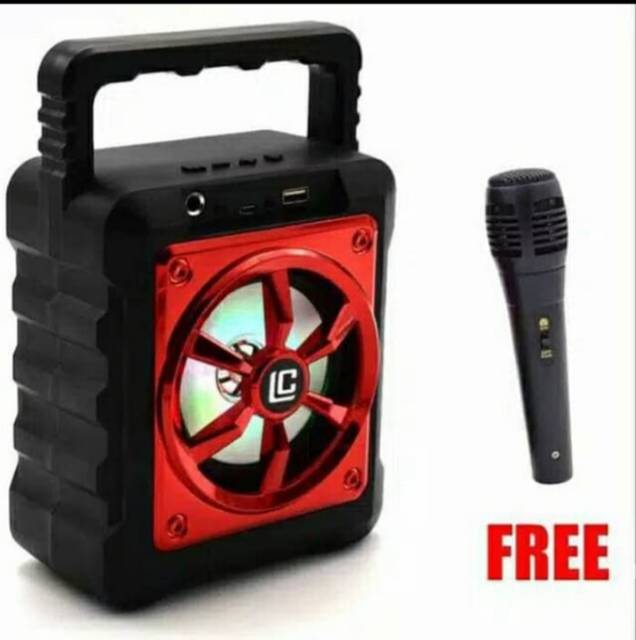 SPEAKER KARAOKE MICROFON BLUETOOTH FLECO F1914