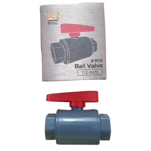 BALL VALVE STOP KRAN PVC ROYAL ABU