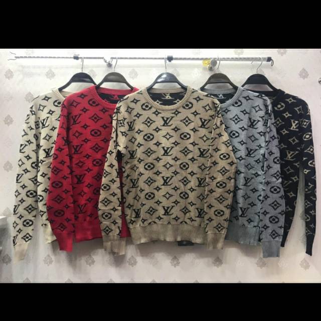 baju rajut lv import