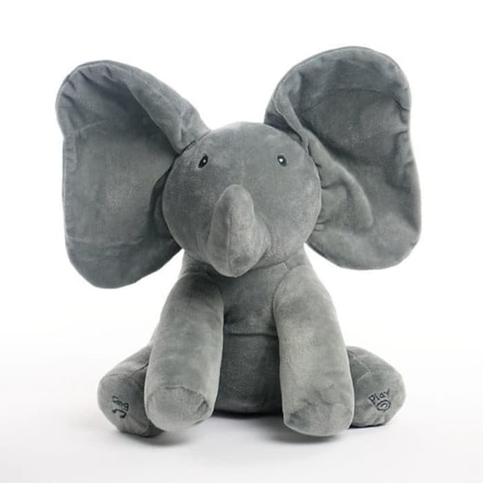 toys  Elephant Gajah Gerak Telinga Boneka Gajah mainan anak bisa nyayi