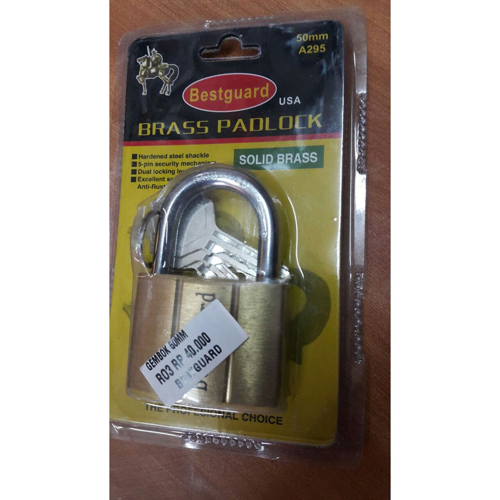 Gembok BestGuard 60 mm