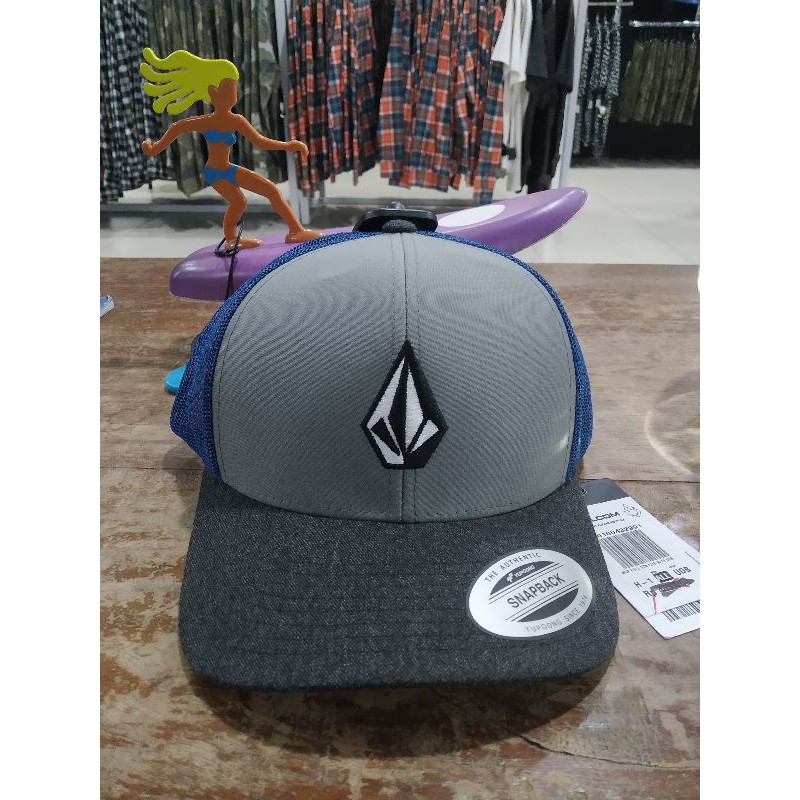 Topi trucker volcom original sale
