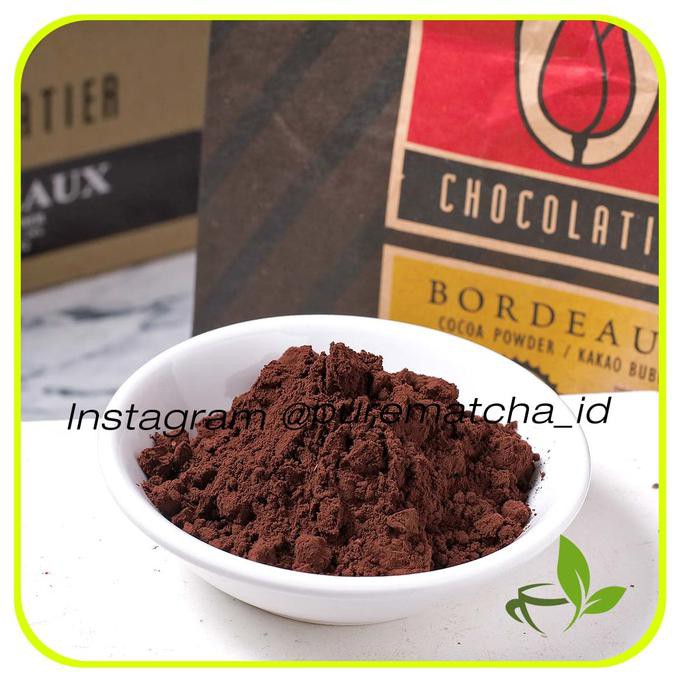 

ENAK Tulip Chocolatier Bordeaux Cocoa Pure Kakao Bubuk Coklat Bubuk 250gr TERLEZAT