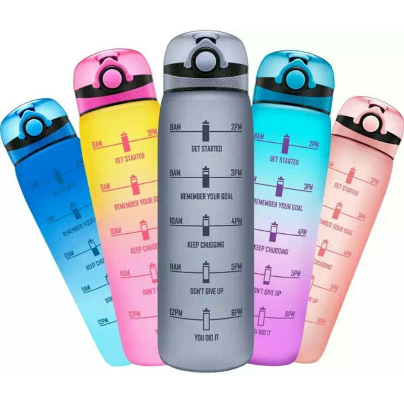 botol minum 1liter motivasi