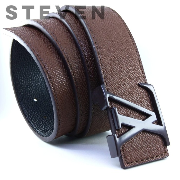 GESPER TUSUK PRIA IKAT PINGGANG JARUM SABUK BELT PREMIUM LEATHER