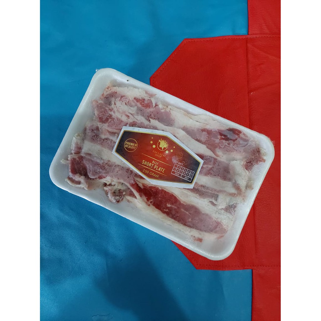 

U.S. Beef Short Plate Kim Wrap 250 gram