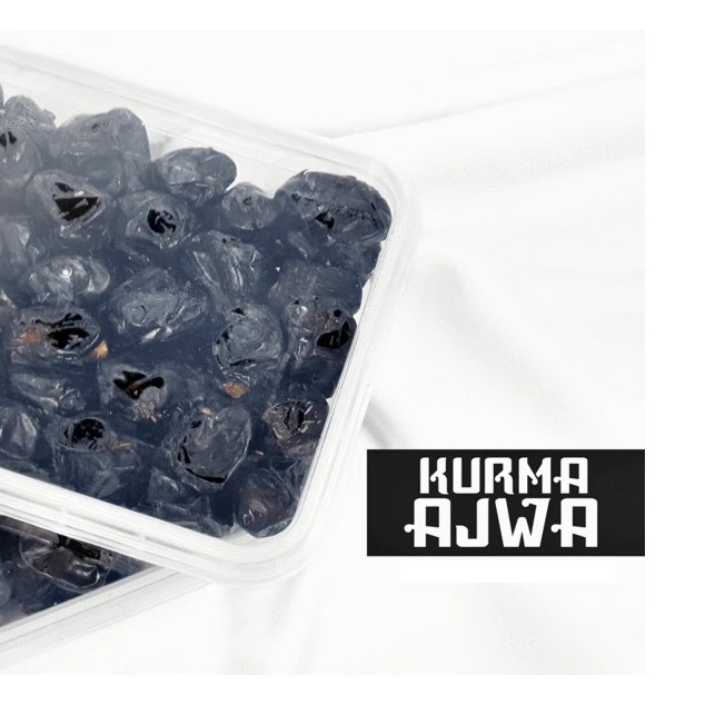 

KURMA AJWA MADINAH DATES KEMASAN 1 KG 1000 GR