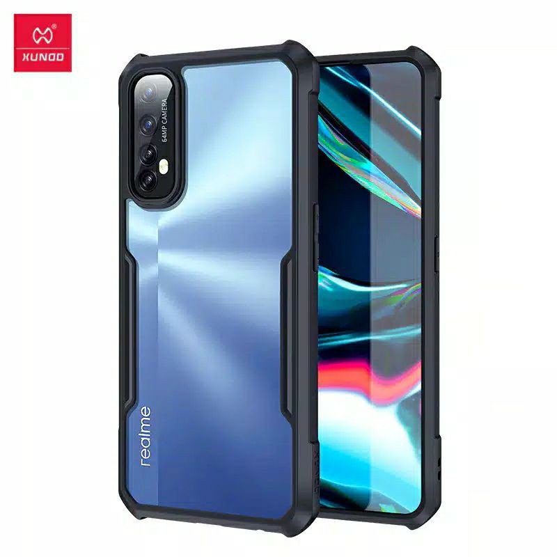 HardCase OPPO REALME 7pro Anti-fall Airbag Case Shockproof Clear