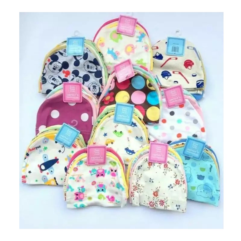 Carter Set 5in1 Topi Bayi Murah Isi 5 Boy/Girl
