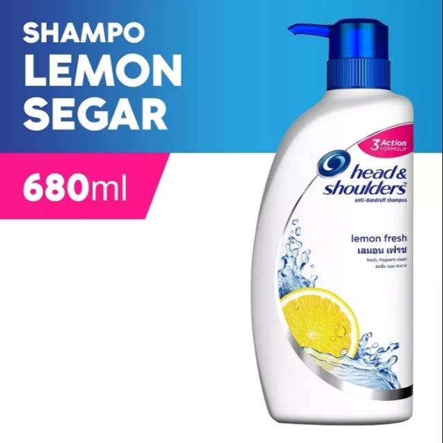 Head and shoulders 850ml dan 680ml pump