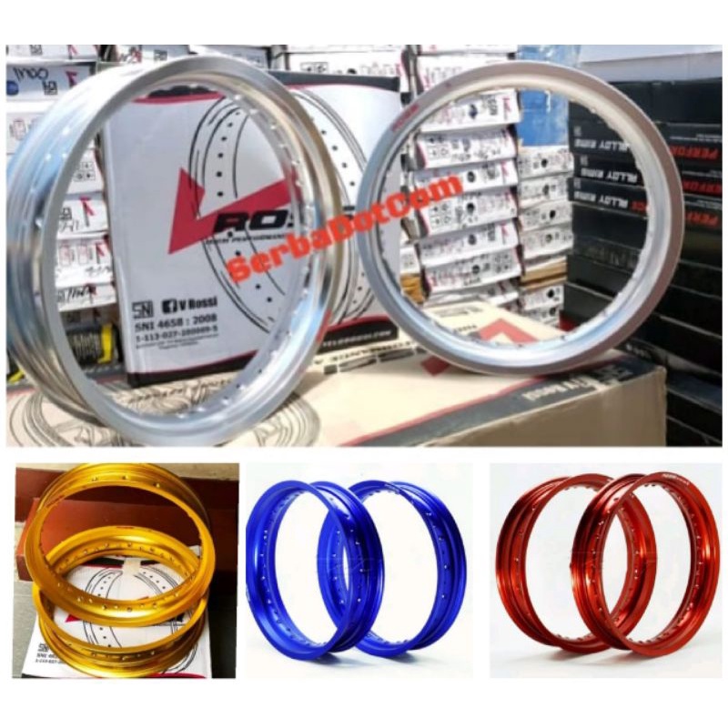 VELG ROSSI Rossy SUPERMOTO SUPERMOTTO WM 250 300 350 SET R17 R RING 17 36H WR KLX CRF TIGER CBR CB G
