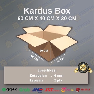 Jual Kardus Karton Box Besar 60x40x30 CM Dus Pindahan Jumbo Kokoh Tebal ...