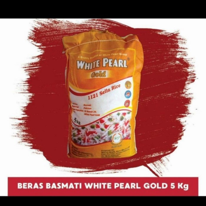 

fs2011bb Beras Basmati White Pearl Gold 5 Kg/Basmati Murah Berkualitas Sv012Ss
