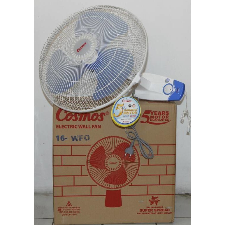 Cosmos Wall Fan 16 WFO  Kipas Angin Dinding Tembok 16 inch  16WFO 16&quot; Original