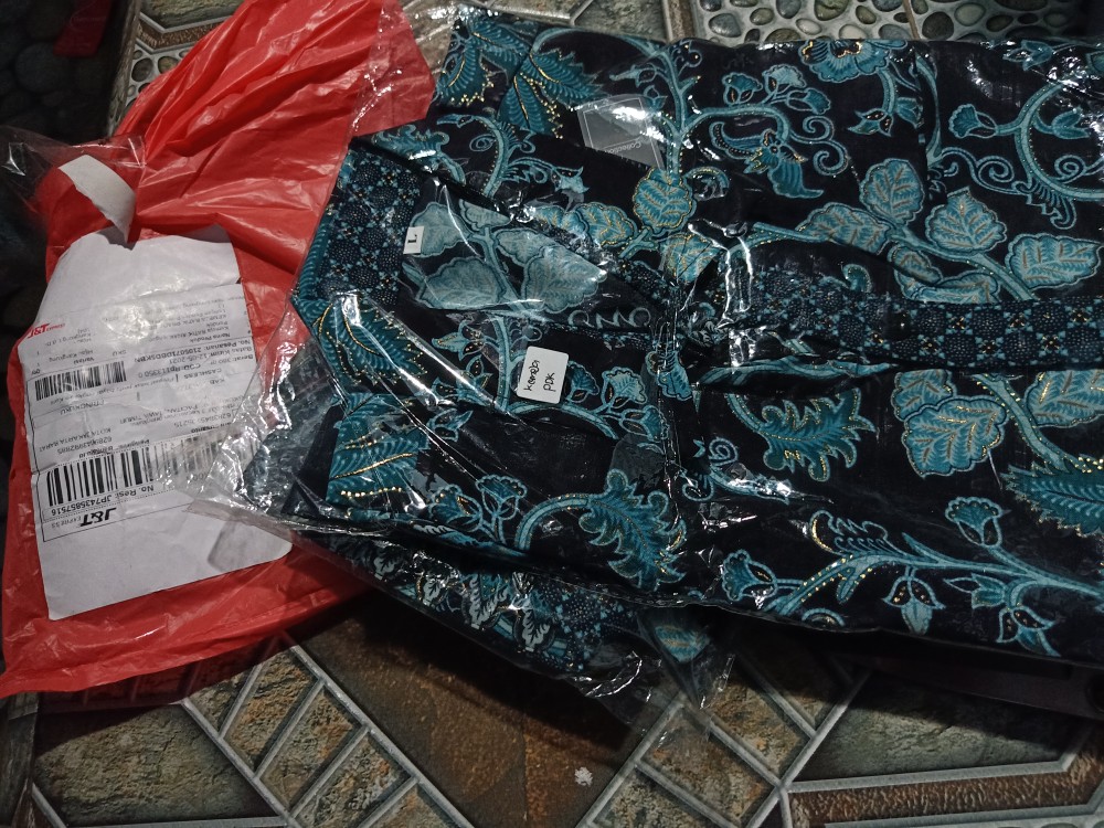Kemeja Batik Anak Lengan Pendek