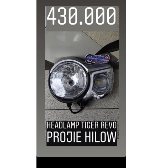 Headlamp Tiger Revo Projie Hilow