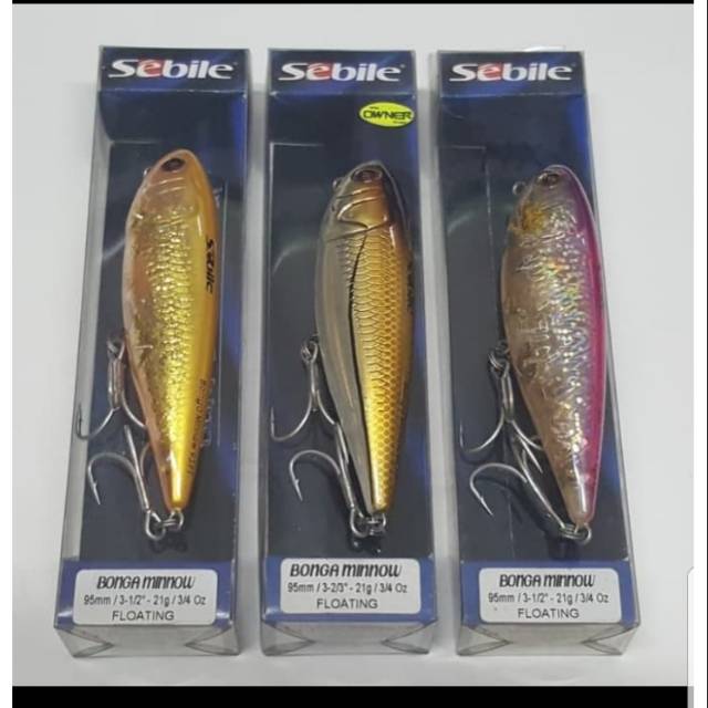 Lure SEBILE &quot;BONGA MINNOW&quot; 9,5cm / 21gr (FLOATING)