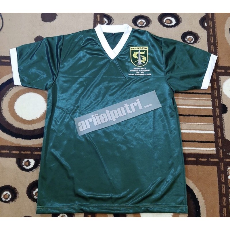 Jersey retro persebaya vs feyenoord  friendly match 1978