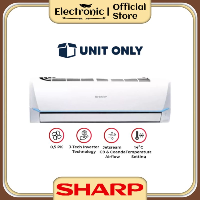 AC 1/2 PK Sharp AH-X6VEY | AC Sharp 1/2 PK AH-X6VEY Inverter Low Watt