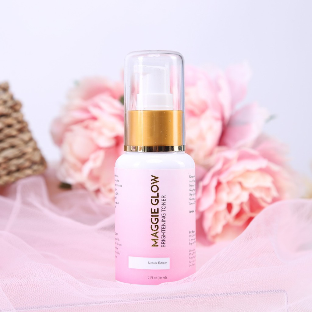 MAGGIE GLOW Whitening Toner 60Ml BPOM by AILIN