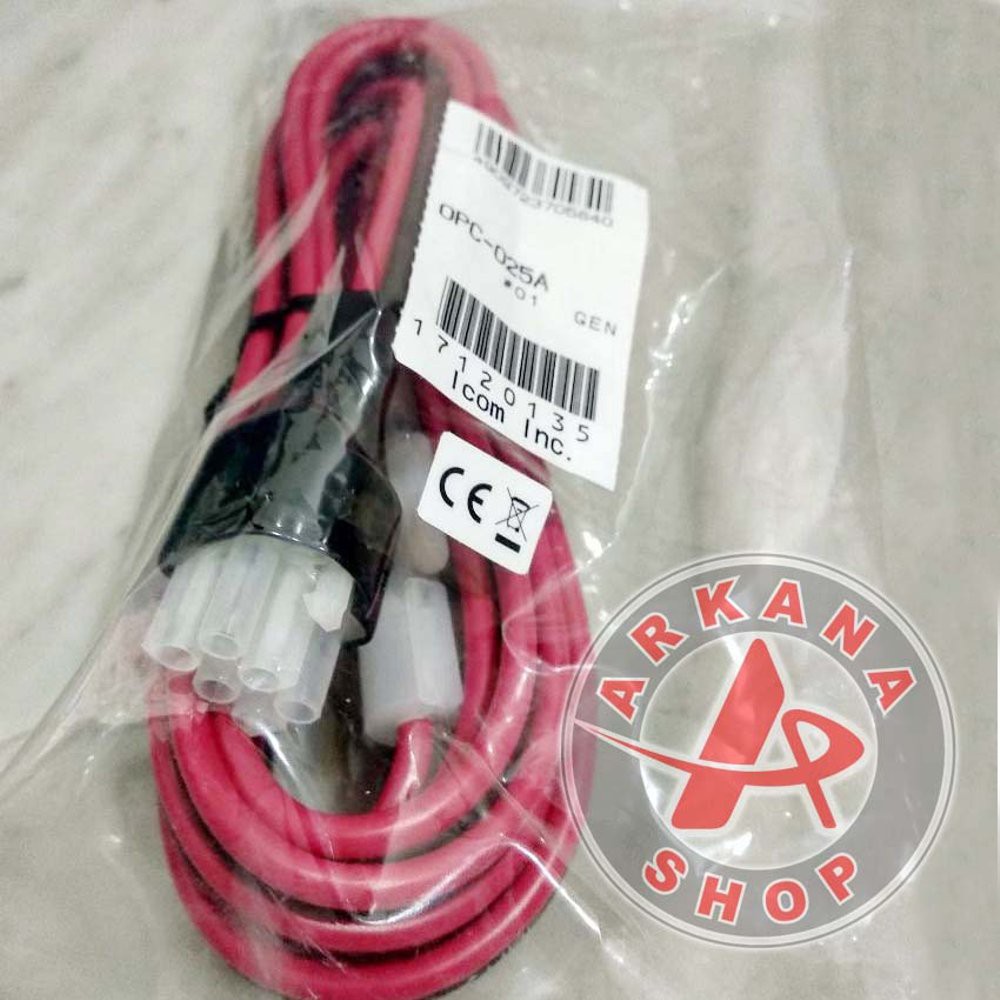 KABEL DC 6 PIN  ICOM OPC 025A OPC025A for ICOM IC 718 ORIGINAL Terlaris