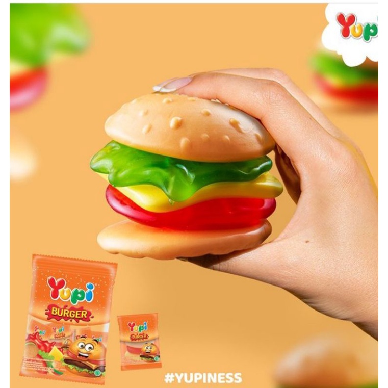 

Permen Yupi Burger box isi 24