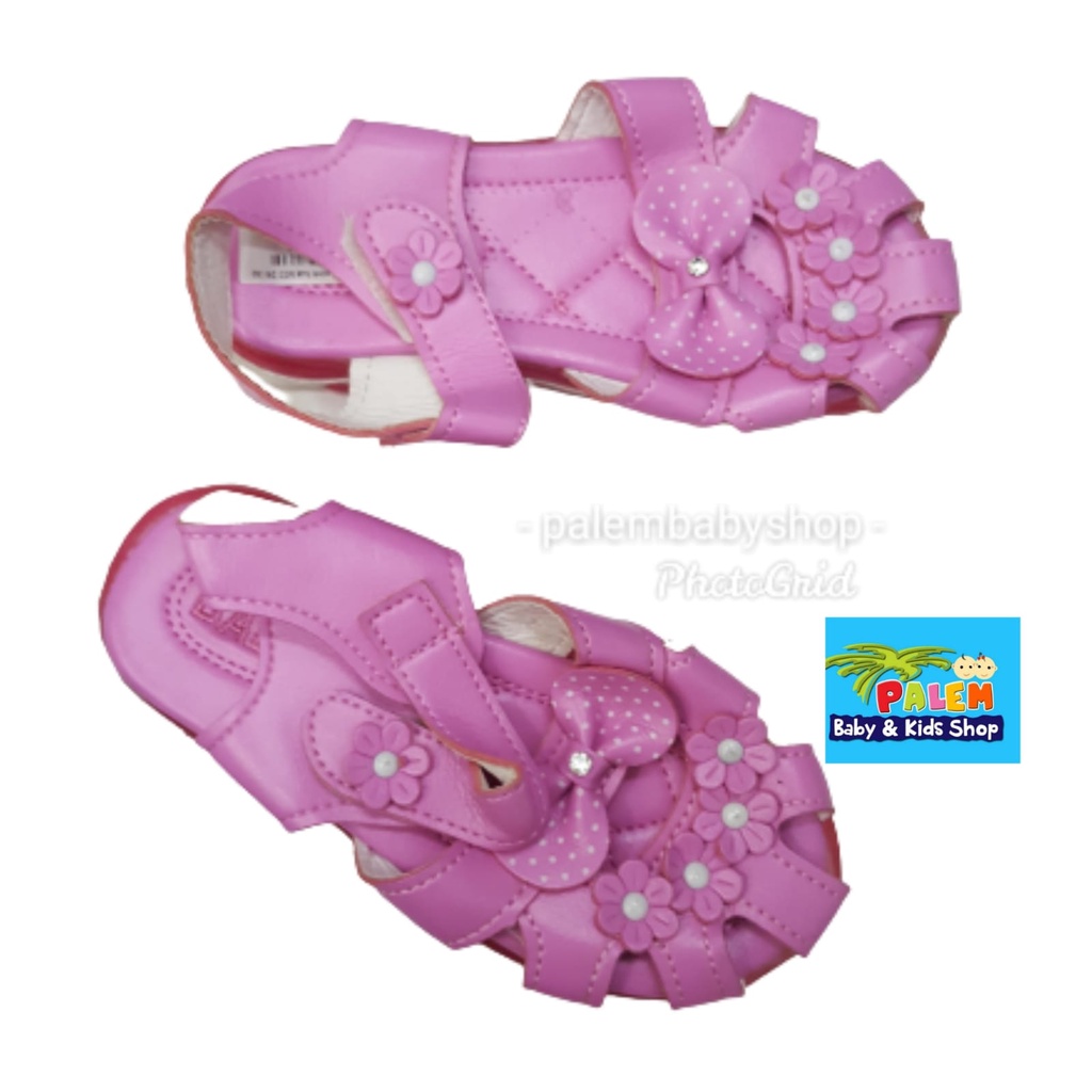 Sepatu MOTIF Bunga Anak Perempuan motif lucu