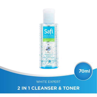 Safi Ultimate Bright / White Expert Purifying Cleanser 2in1 Cleanser Toner 70ml