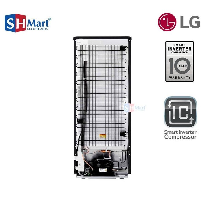 FREEZER LG 6 Rak GN-INV304BK / 304BK KULKAS FREEZER (MEDAN)