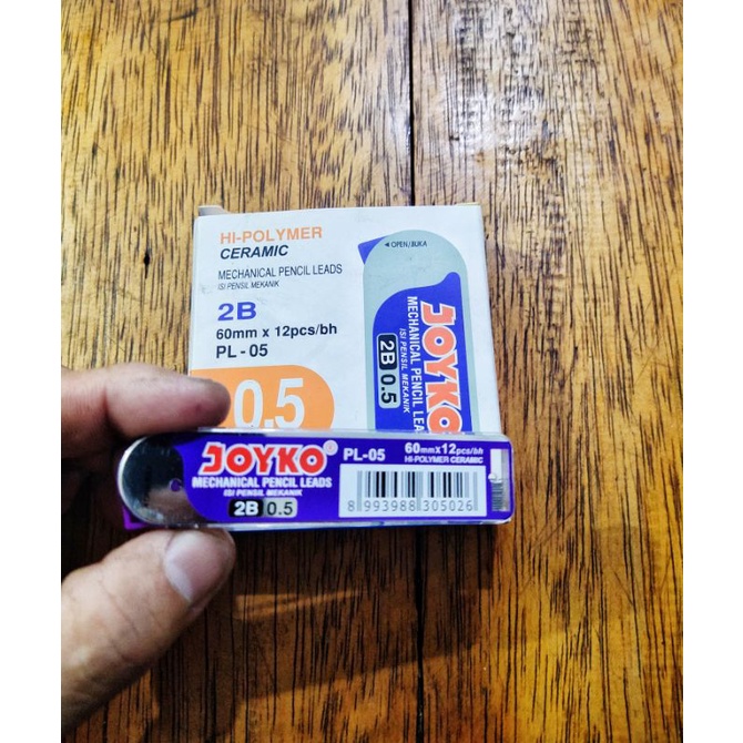 

Isi pensil mekanik 2B 0.5mm (1 pcs)