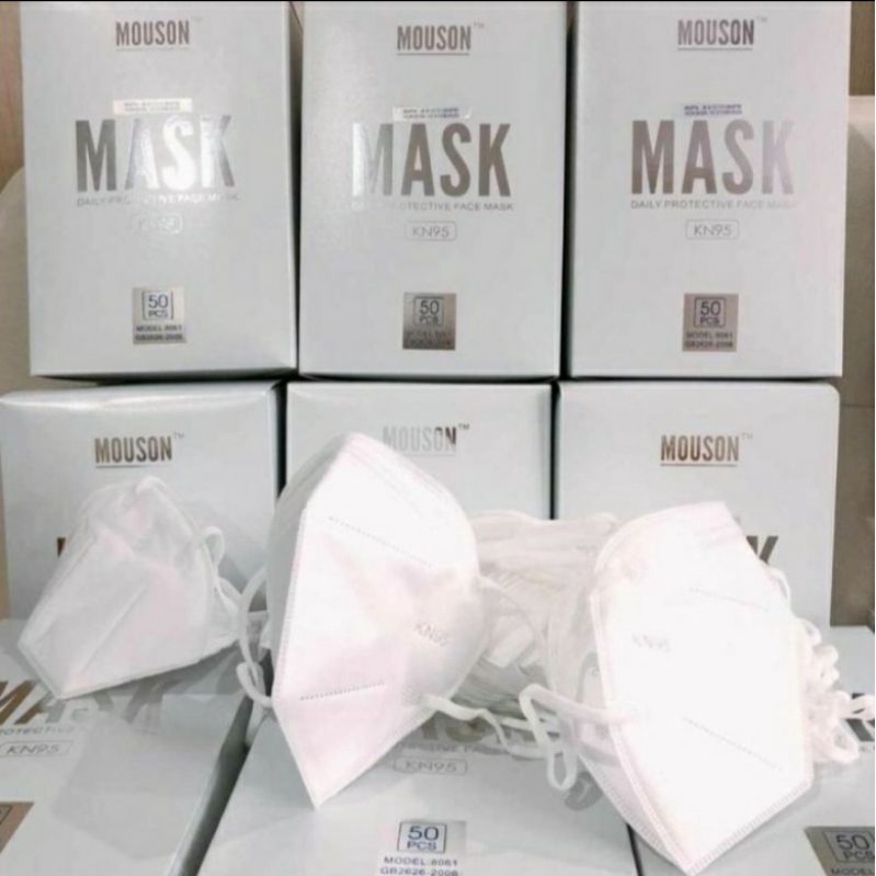 Masker KN95 / Masker Mouson KN95 5 Ply / Masker KN95 50 Pcs