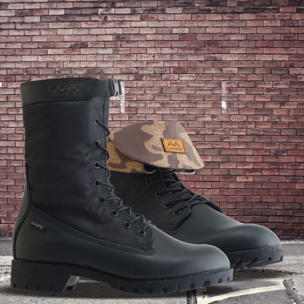 Sepatu Boots Tactical PDL - LAARZ BARKLEY Desert / Green