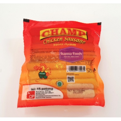 

Champ Chicken Sausage 375gr