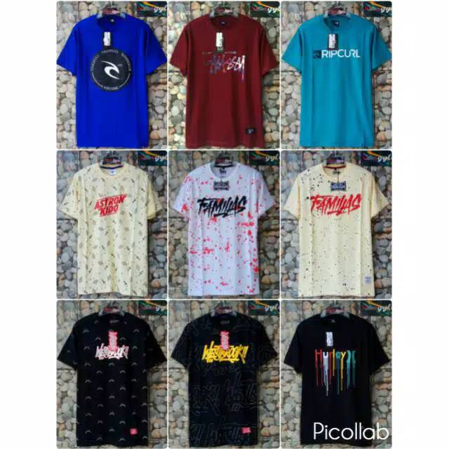 GROSIR KAOS  DISTRO SURFING PREMIUM  KULITAS TERBAIK  BAHAN  