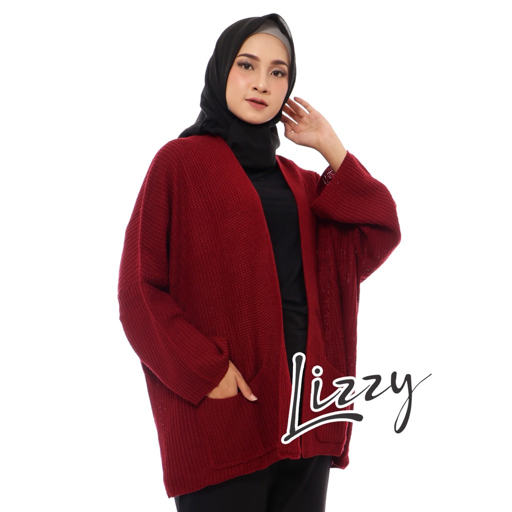 Lizzy - OVERSIZED LAVELLA CARDIGAN PREMIUM