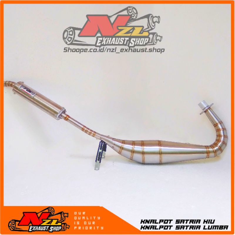 knalpot satria 2 tak PDK | knalpot satria hiu | knalpot satria lumba