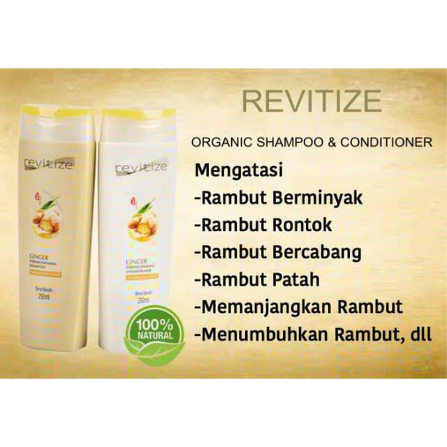 Revitize ginger shampoo