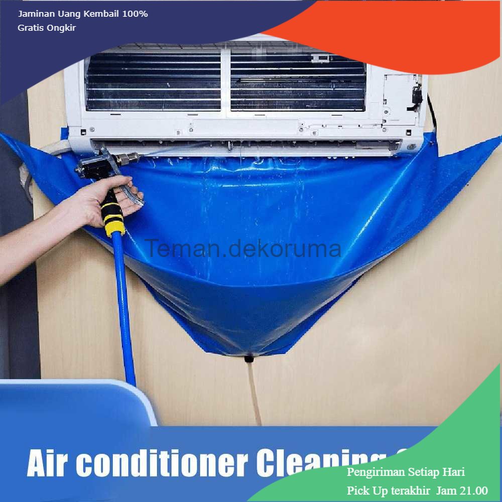 TD - DPR Gdktg Plastik Cuci AC Air Conditioner Cleaning Cover Waterproof YK-400