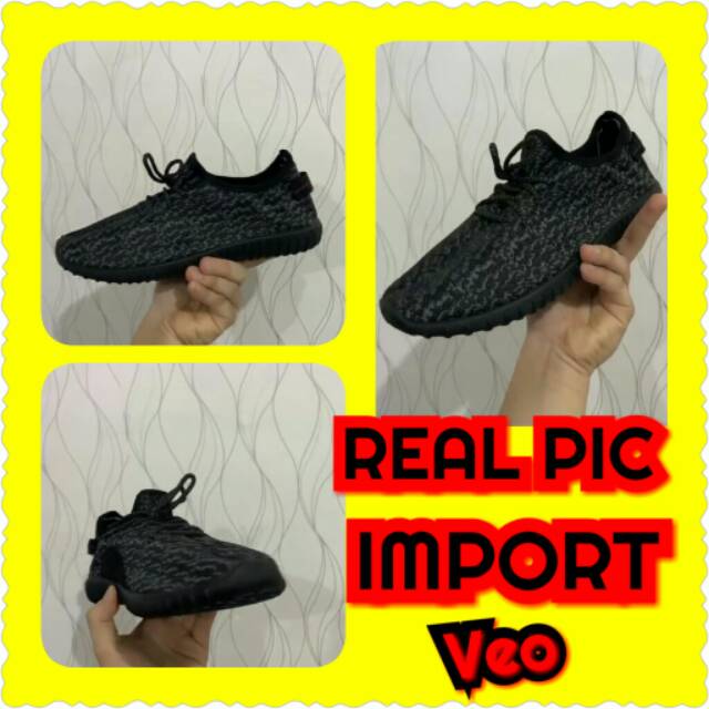 CUMA 79 Ribu IMPORT SEPATU KOREA PRIA !!! - HITAM SIZE 39 - 44 (REAL PIC)